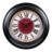 18" Oil-Rubbed Bronze Barton Quartz Clock