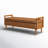 Burtie Faux Leather Upholstered Bench