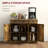 Sideboard With Solid Wood Countertop-778353914