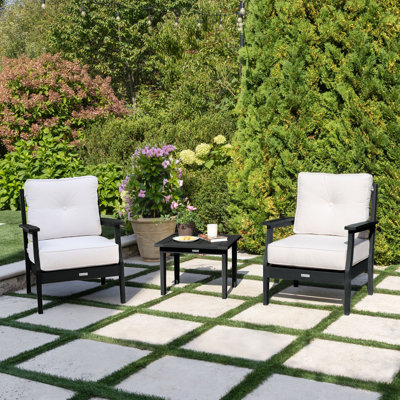 Ensemble de chaises à assise profonde 3 pièces Lehigh