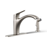 Rival Single-Handle Kitchen Sink Faucet With Side Sprayer