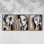 Feminine  Series  XXIII  -Set Of 3 Framed Giclee Prints -Ready to Hang-931052499-931052491