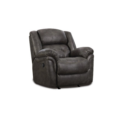 Saphyra Faux Leather Recliner by Red Barrel Studio