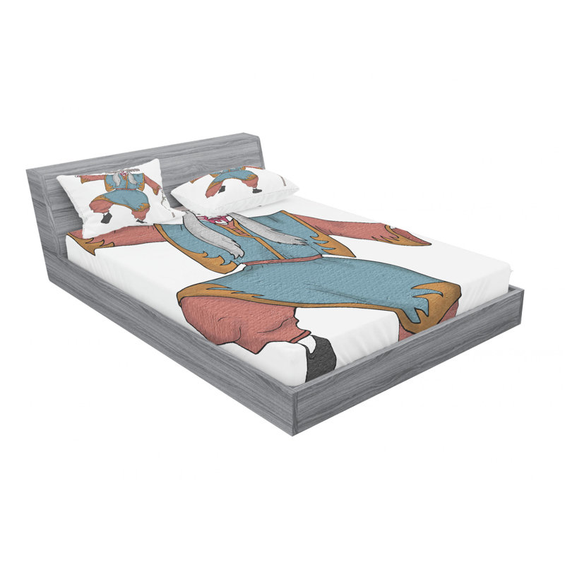 Ensemble de draps, Ensemble de drap pour grand lit avec drap-housse