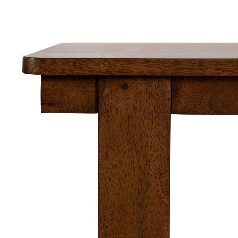 Console Aamnah, Bois brun foncé