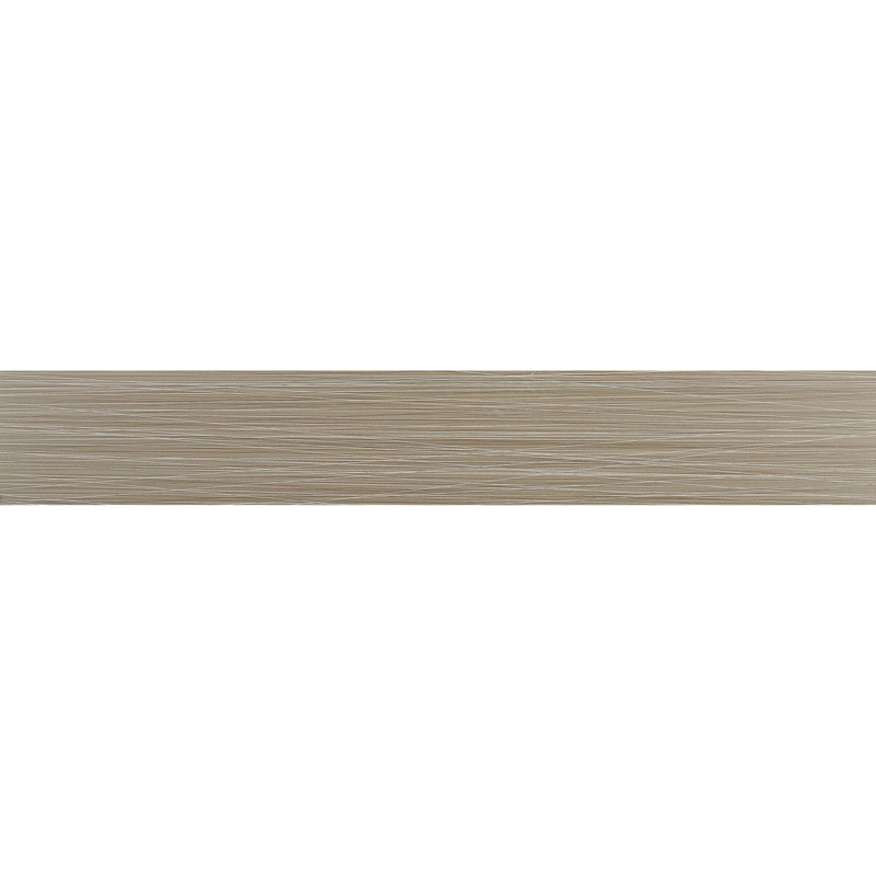 Fabrique 4" x 24" Porcelain Wood Look Tile, Gris Linen