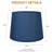 8.5'' H Cotton Drum Lamp Shade-1866932418