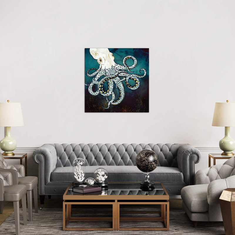 Underwater Dream VII by SpaceFrog Designs - Wrapped Canvas Giclee Art Print, 45.72 cm H x 45.72 cm W x 1.91 cm D