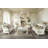 Javarris Square Coffee Table in Antique White