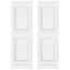 Builders Edge, deux panneaux égaux standards, volet à panneau surélevé simple-109723779-36607698-36607703