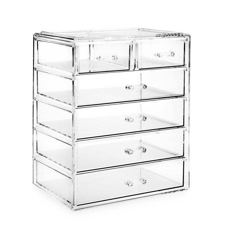  6-Drawer Acrylic Makeup Organizer