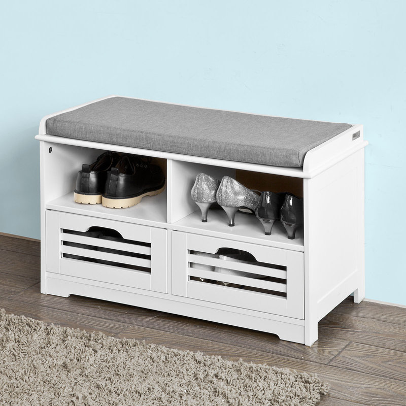 Segars Polyester Upholstered Storage Bench