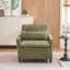 Fauteuil club en velours côtelé-1236906594