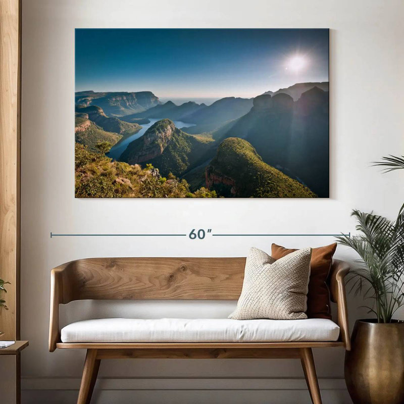 Ravi Blyde River Canyon Sunrise, H 34 po x l 51 po