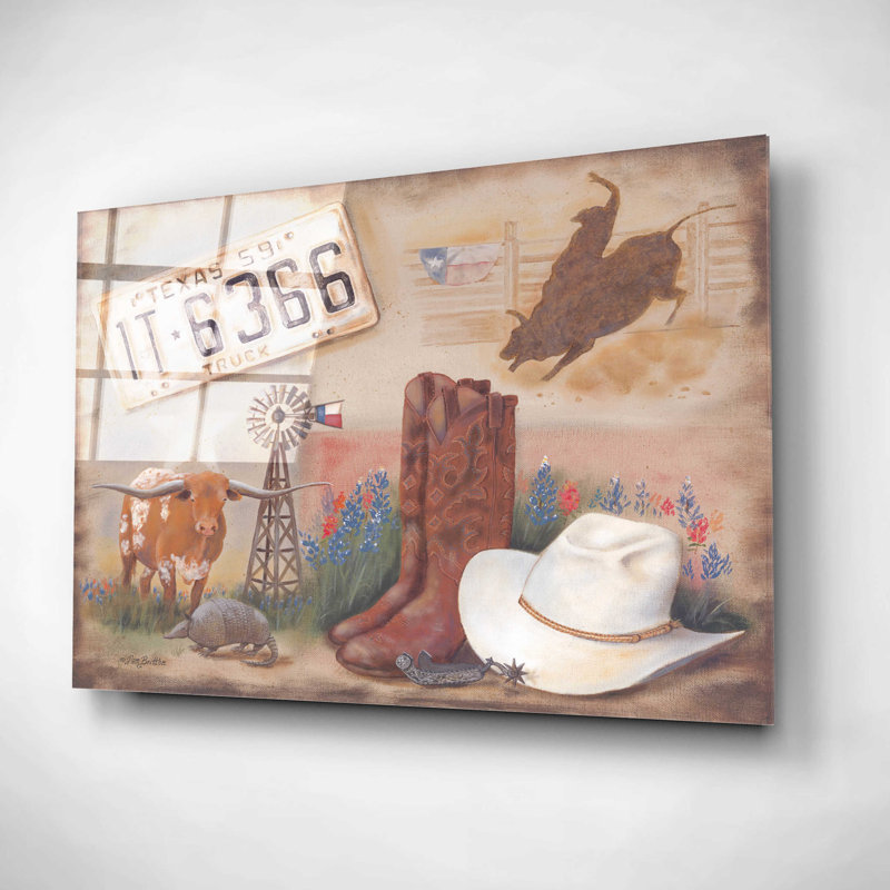 «Texas» par Pam Britton - impression sans cadre, H 12 po x l 16 po x P 0,13 po
