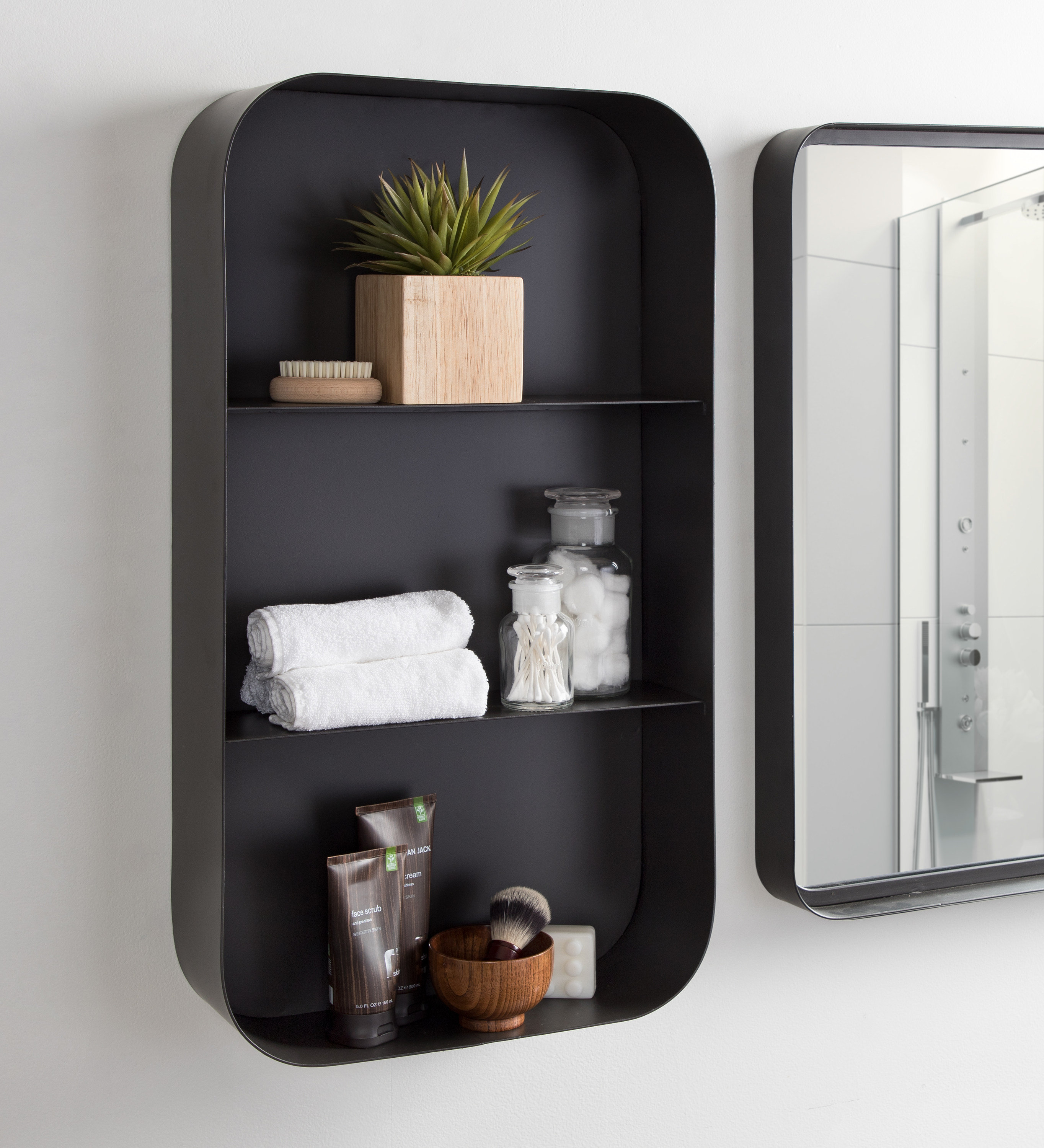 Rob Shelf AllModern Robert Metal Floating Shelf & Reviews - Wayfair Canada