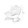 SUPROT Vintage embroidered rocking chair | Wayfair