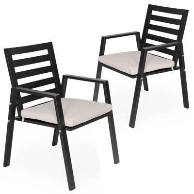 Ensemble de 2 fauteuils de patio Letendre
