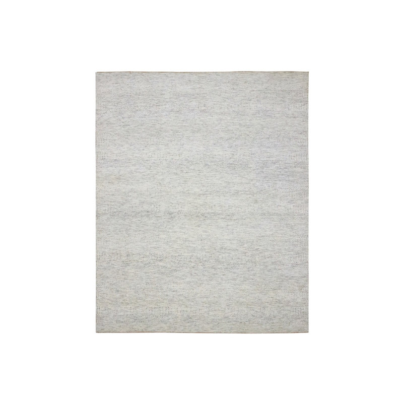 Tapis blanc luxueux en laine nouée à la main 8 pi 2 po x 10 pi 32A475ED7D764E4A917486E4FF1771F5
