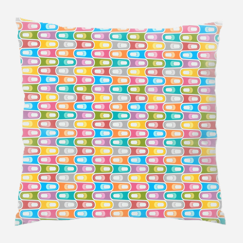 Reversible Throw Pillow, Indoor