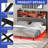 Upholstered Bookcase Storage Bed-485953030-485953032