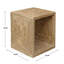 Evana Open Storage End Table