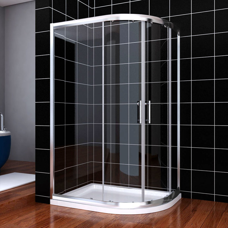 Bowmin Offset Quadrant Shower Enclosure - 1850 x 800 mm