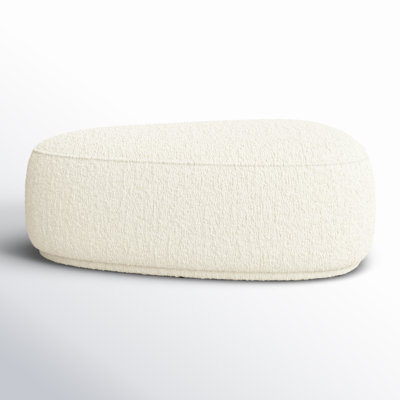 Adna 44'' Triangular Upholstered Ottoman
