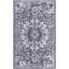 Tapis d'intérieur / tissé à la machine 2 pi x 3 pi gris foncé Abbie-J-45008621