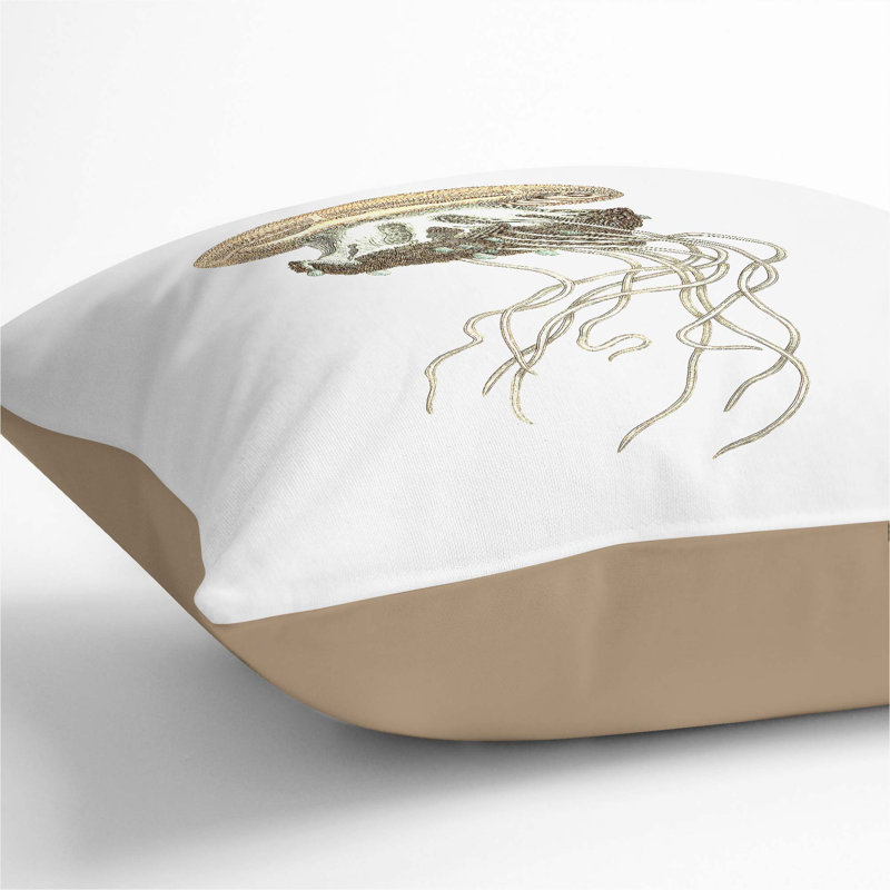 Square Cushion, 55cm H x 55cm W x 20cm D, Stone