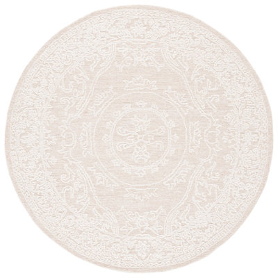 Tapis oriental abstrait en laine touffeté à la main