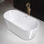 Baignoire de trempage autoportante en acrylique 71 po. X 32 po.-50500045