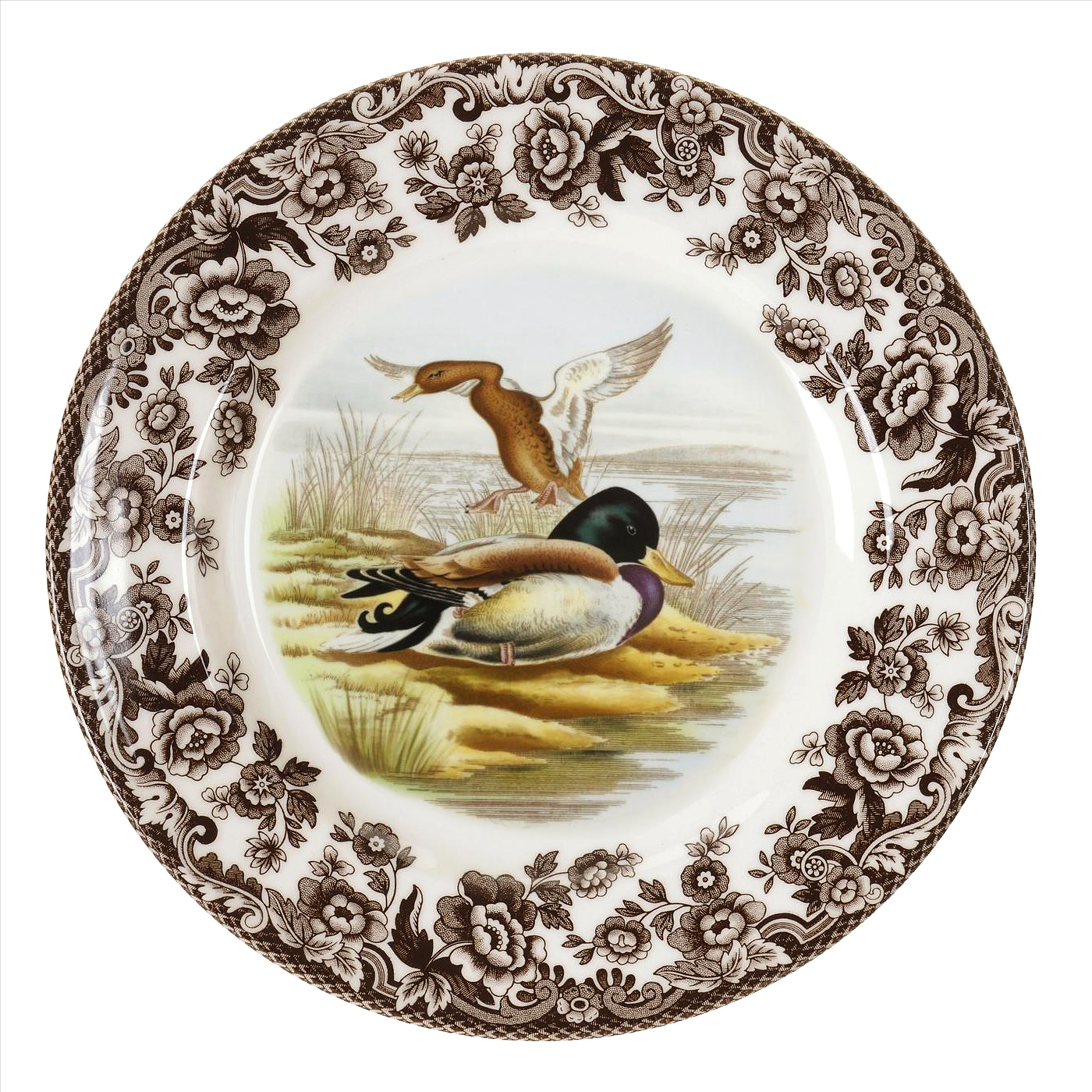 Spode Woodland Salad Plate 8" Mallard | Wayfair