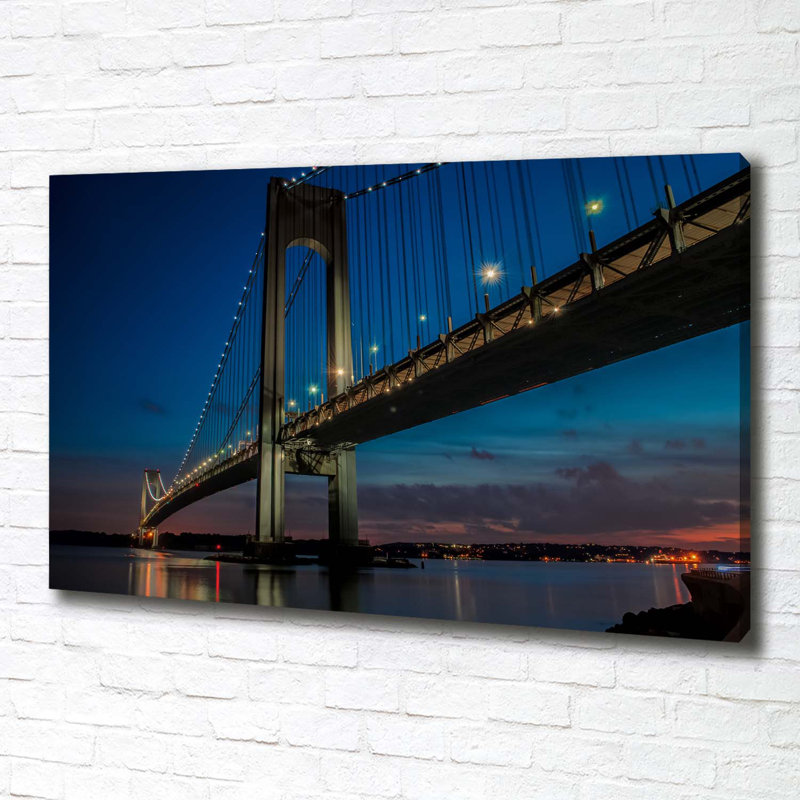 Brooklyn Bridge - Wrapped Canvas Print