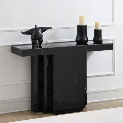 Drisana Console Table With Mirror