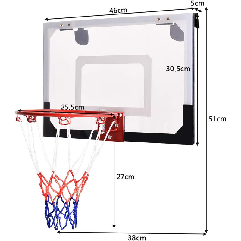 Isabelle & Max Crippen Basketball Hoop Over The Door