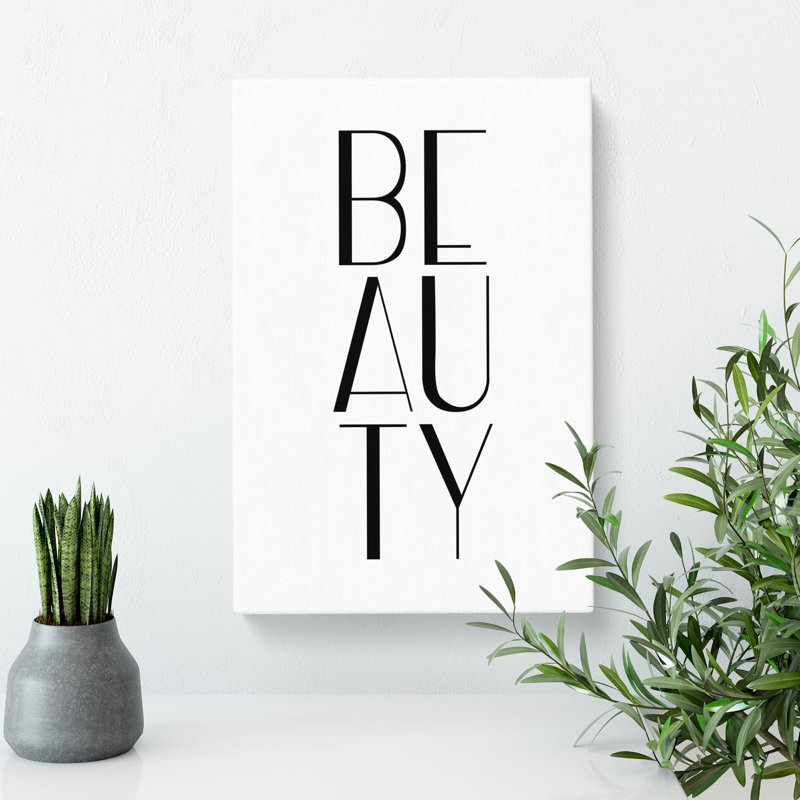 Beauty - Wrapped Canvas, 76cm H x 50cm W x 3cm D