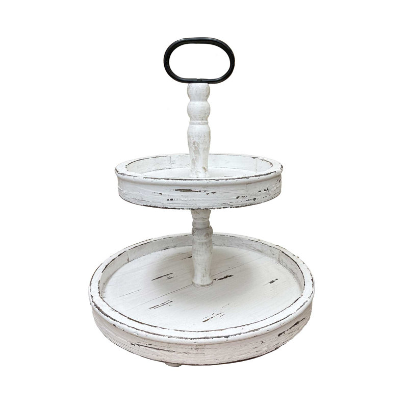 Slayton Tray, White