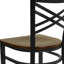 Prompton 'X' Metal Restaurant Chair-1515454592-1515454617