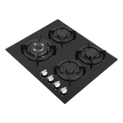 Cuisinière à gaz 4 brûleurs avec comptoir encastré à 4 brûleurs pour 4 cuisinières