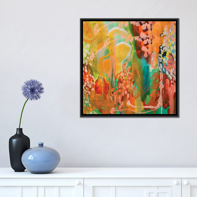 « the artsy fille » par stéphanie corfee, impression sur toile, H 12 po x l 12 po x P 0,75 po, Toile tendue, Pas de tapis