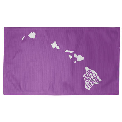 Tapis de la surface mauve hawaii