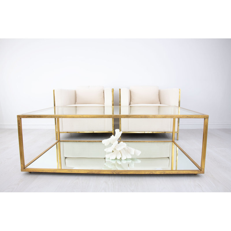 Emily Coffee Table, Gold