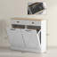 Armoire de rangement pour salle de bain, armoire à linge inclinable