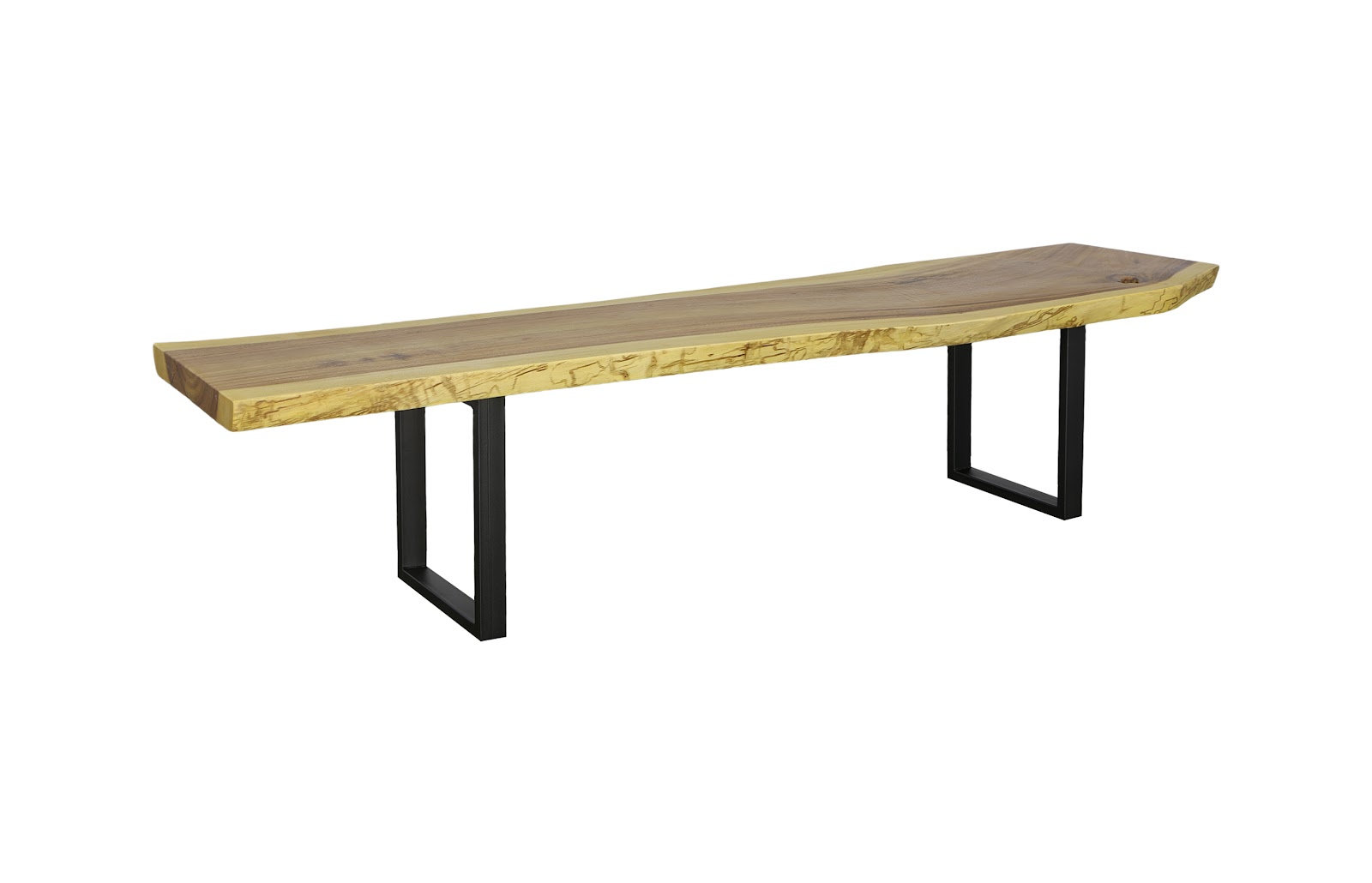 Origins Straight Edge Bench, 18" H x 79" W x 22" D, Natural