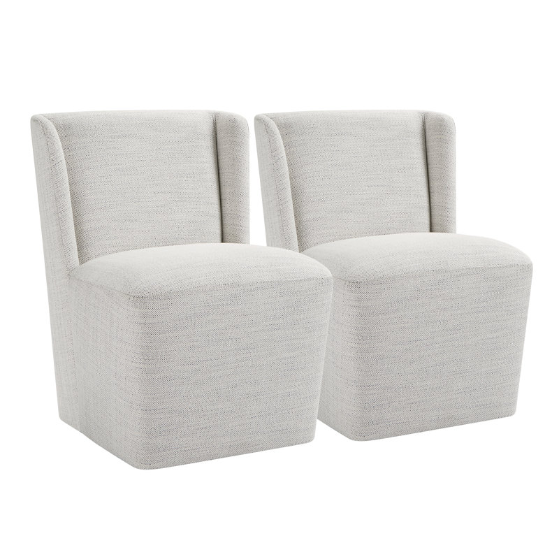 Chaise d'appoint rembourrée Ardeth
