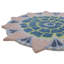 Floral Area Rug in Pink/Blue/Lime-50668348