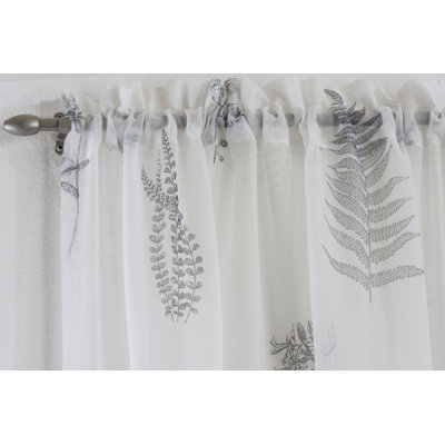 Tony Semi Sheer Curtain Single Panel