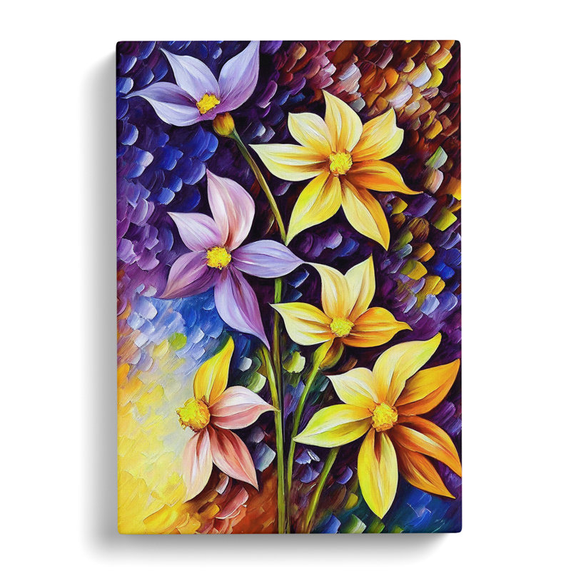 Bunch Of Flowers No.5 - Wrapped Canvas, 50cm H x 35cm W x 3cm D