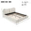 Lit plateforme tapissier Aurelia-122268222